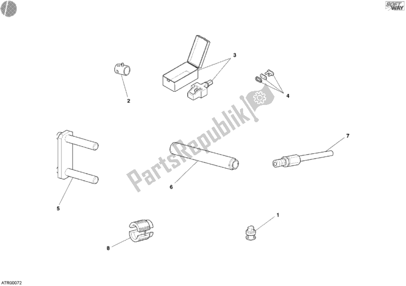 Wszystkie części do Narz? Dzia Serwisowe Warsztatu, Stela? Ducati Supersport 800 SS 2004 Wszystkie części do Narz? Dzia Serwisowe Warsztatu, Stela? Ducati Supersport 800 SS 2004